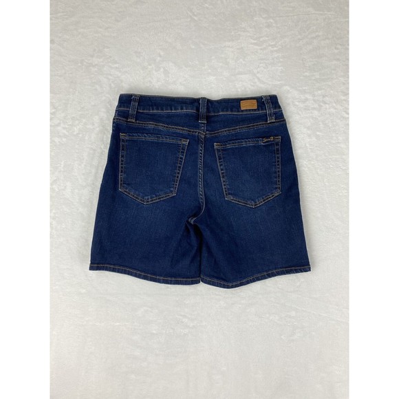 Seven 7 Bermuda Womens Medium‎ Wash Jean Shorts size 6 - Picture 11 of 16